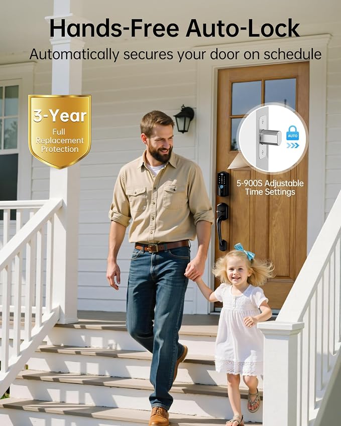 Built-in WiFi Smart Lock with Handle Set - Image 7