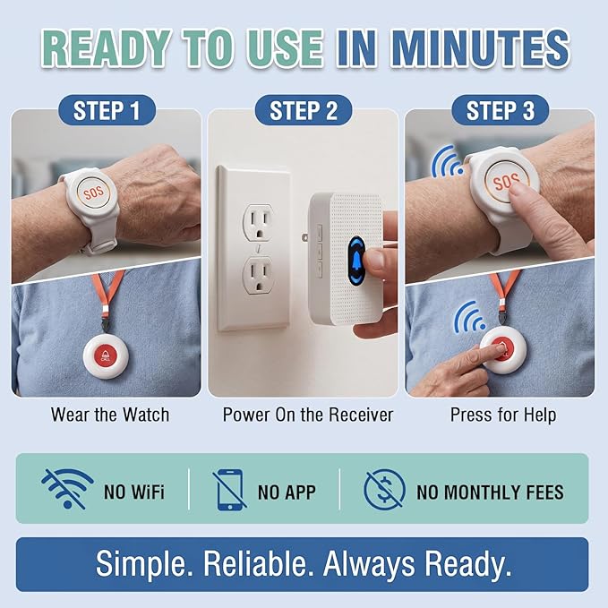 Daytech Caregiver Pager Call Button - Image 5