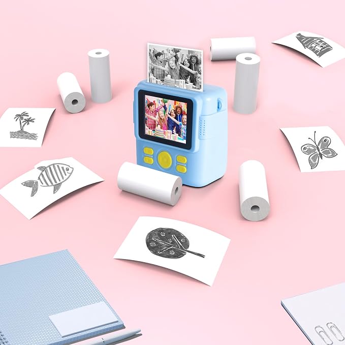 20 Rolls Instant Print Camera for Kids Refill Print Paper - Image 6