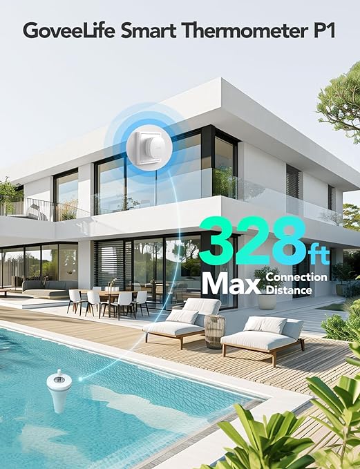 GoveeLife WiFi Pool Thermometer P1 Wireless, Water Thermometer | Easy Read - Image 4