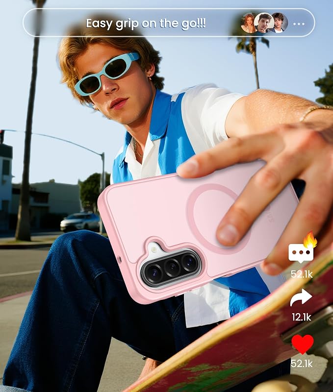 FNTCASE for Galaxy A17/A16 5G Phone Case: for Samsung A17 Cases Matte - Image 8