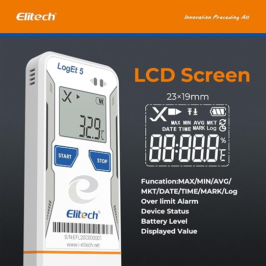 Elitech USB Digital Temperature Humidity Data Logger - Image 4