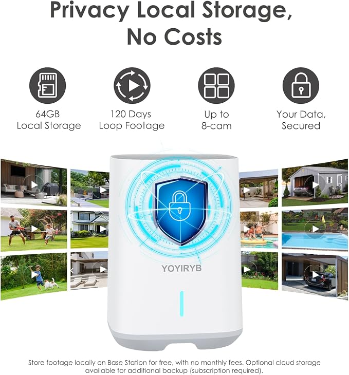 4K Security Cameras Wireless Outdoor, No Subscription, Works in -14°F Cold - Image 7