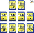 INLAND 16GB Class 10 SDHC Flash Memory Card 10 Pack Standard Full Size SD Card by INLAND