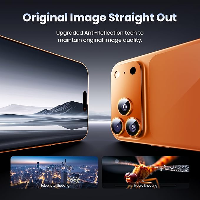 Hoerrye for iPhone 17 Pro Camera Lens Protector - Image 4