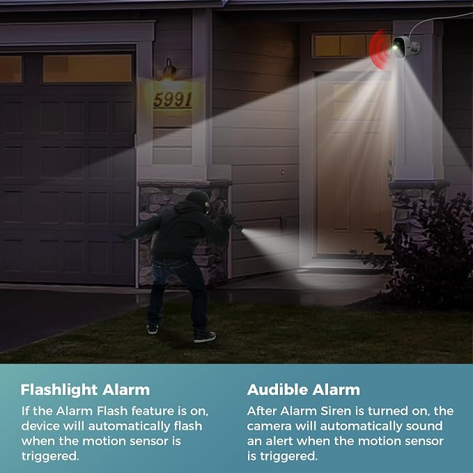 Vicohome 2CG6 Best 2K Solar Security Camera Wireless Outdoor System, No NVR - Image 9