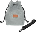 PATIKIL Camera Lens Pouch, L Size Drawstring Lens Case Flannel Camera Lens by PATIKIL