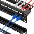 iwillink 10Gbps Cat6A Patch Panel 24 Port, Keystone Patch Panel UTP 19-Inch by IWILLINK
