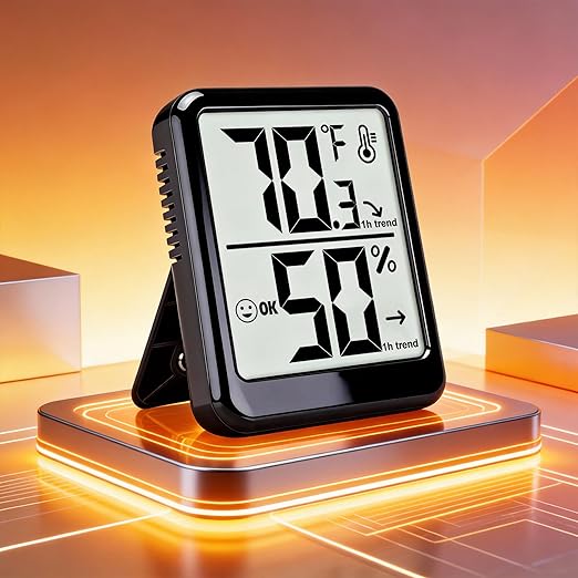2-Pack Room Thermometer Indoor Hygrometer - Image 2