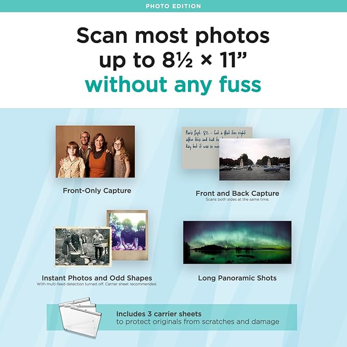 ScanSnap iX2500 Photo Edition Wireless or USB High-Speed Cloud Enabled Photo - Image 3