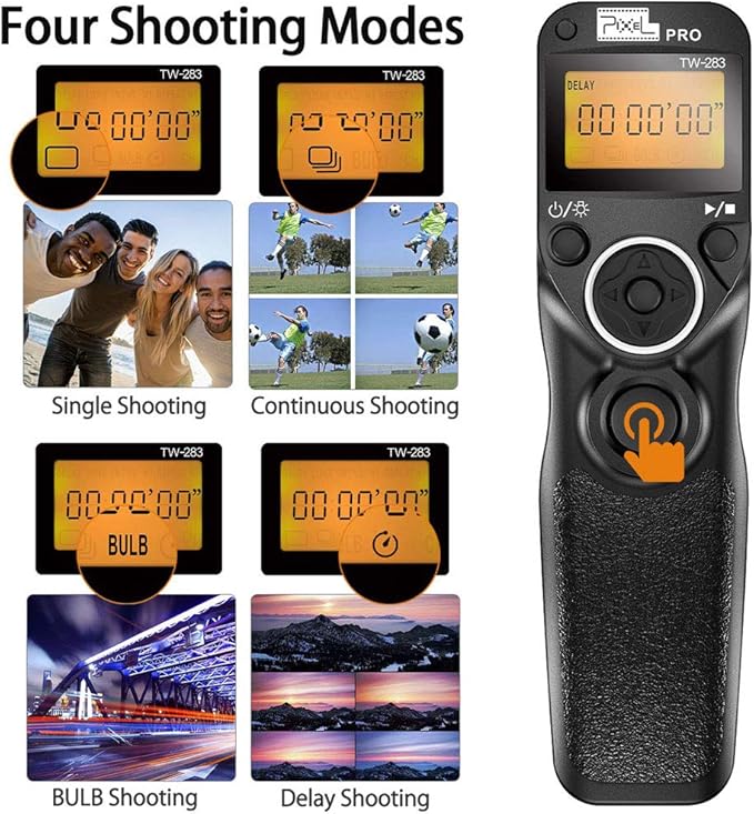 Pixel TW-283 DC0 Wireless Camrea Shutter Release Remote Control Compatible - Image 5