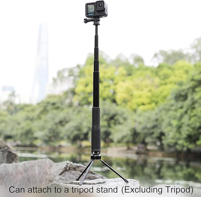GEPULY Waterproof Selfie Stick for GoPro/DJI/Insta360/AKASO Action Cameras | - Image 6