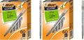 BIC Round Stic Xtra Life Ballpoint Pens, Medium Point, 60-Count Pack, Flexible by BIC