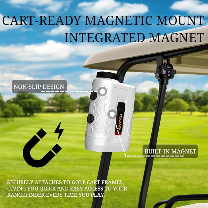 7 in 1 Golf Laser Rangefinder 6X Magnification - Image 2