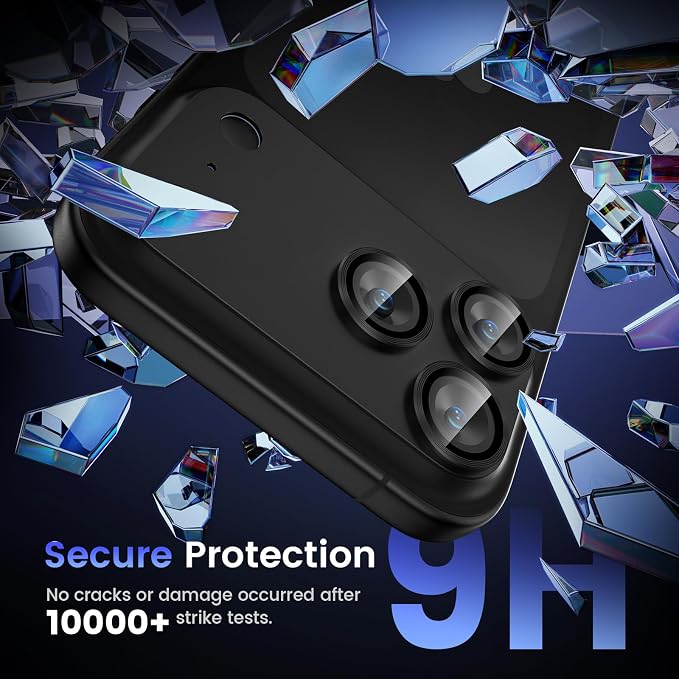 Tensea for iPhone 17 Pro Camera Lens Protector, Metal Aluminum Alloy Tempered - Image 5