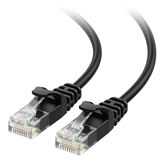 Cable Matters 10Gbps Snagless Short Cat 6 Ethernet Cable - 3ft by CableMatters