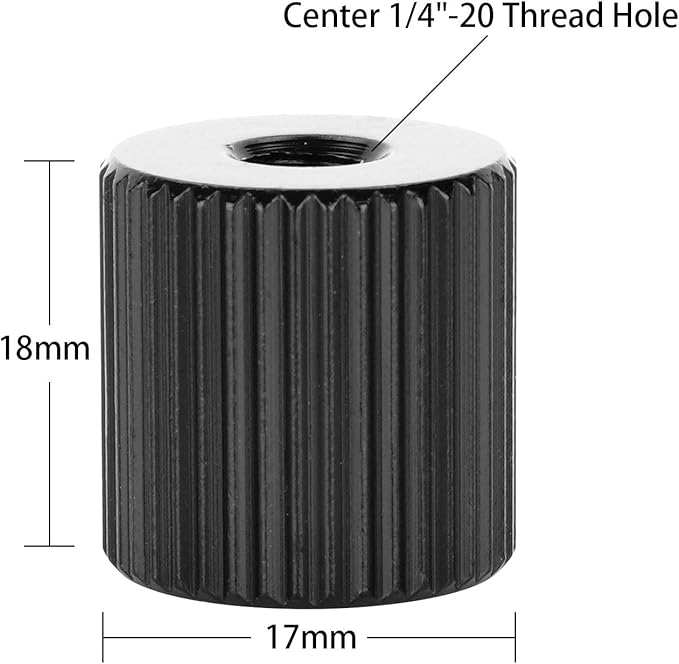ChromLives Barrel Nut Screw for Magic Arm, 1/4''-20 Thread Hole - Image 3