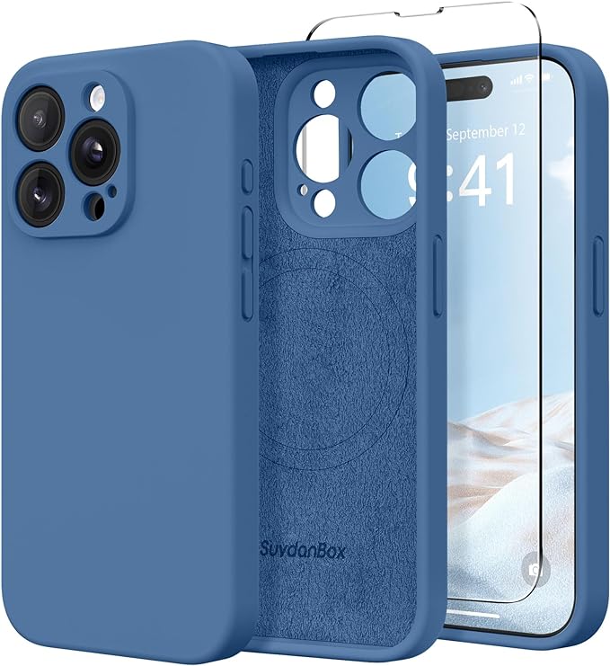 Magnetic for iPhone 15 Pro Max Case, Compatible by SUYDANBOX