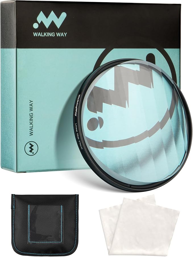 Walking Way 58mm Linear Prism Filter by WalkingWay