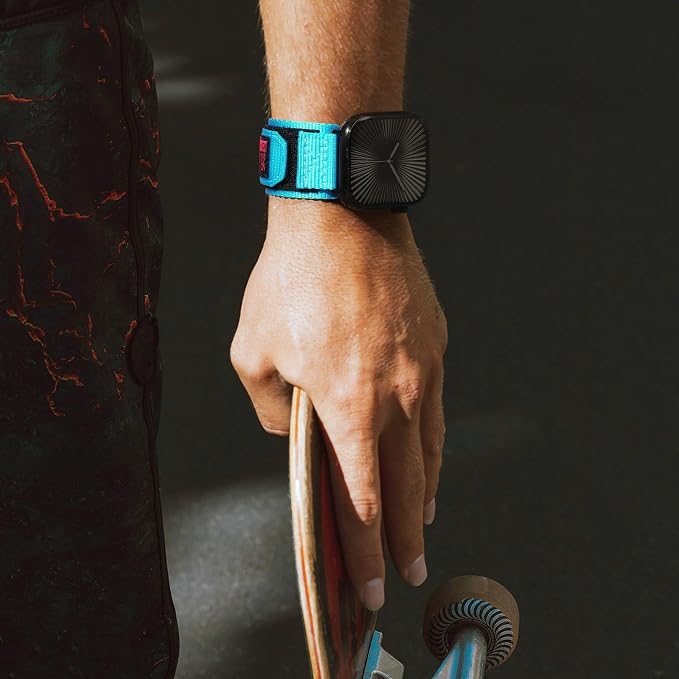 Nereides Compatible with Apple Watch Band Ultra 1/2, Nylon Sports Strap with - Image 3