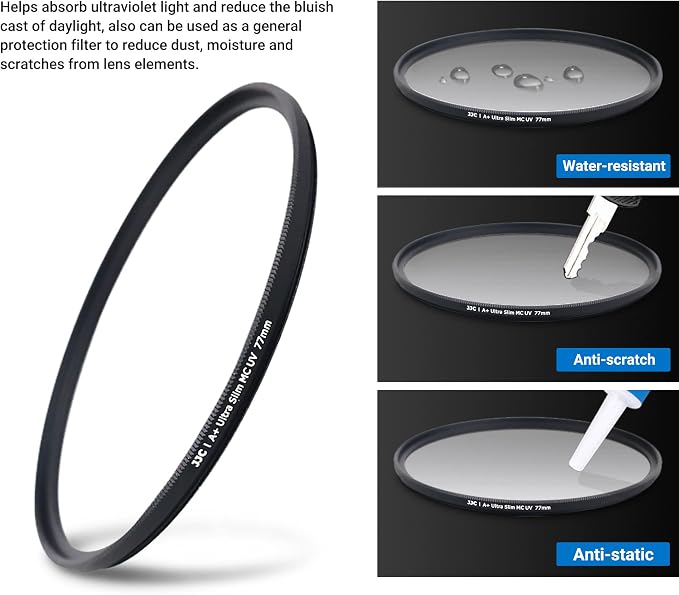 JJC Multi-Coated 43mm UV Filter - Image 4