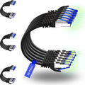 Rapink Patch Cables Cat8 2ft 24 Pack Slim, Cat8 Ethernet Patch Cable 40G Support by Rapink