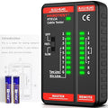 Network Ethernet Cable Tester for LAN RJ45 RJ11 CAT5 CAT5E CAT6 CAT6A CAT7 by YOJOCK