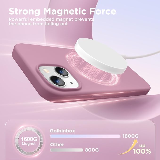 GolbinBox Magnetic for iPhone 13 Case & iPhone 14 Case, Compatible - Image 3