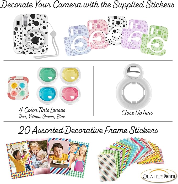 Fujifilm Instax Mini 12 Instant Camera + 60 Photo Prints + Quality Photo Value - Image 6