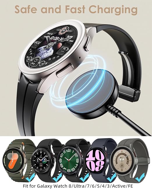 1FT for Samsung Galaxy Watch Charger Compatible - Image 2