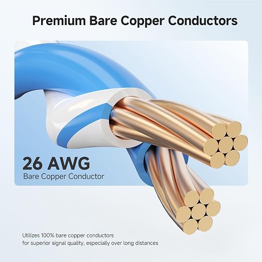 Cable Matters 40Gbps Shielded Cat 8 Ethernet Cable - 5ft - Image 8