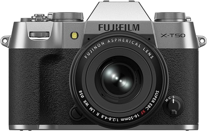 Fujifilm X-T50 Mirrorless Digital Camera XF16-50mmF2.8-4.8 R LM WR Lens Kit by FUJIFILM