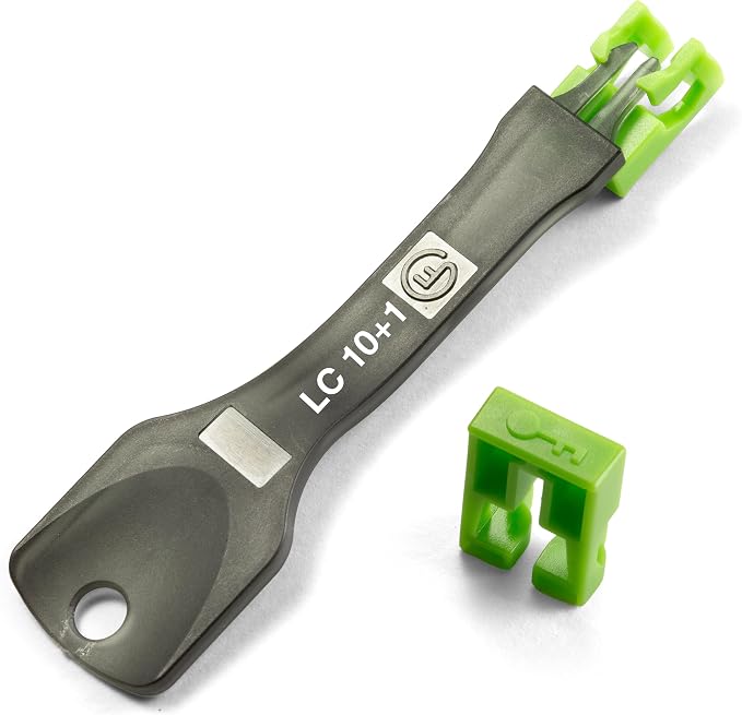 NTW NL-LCPBK10-GN Net-Lock Locking LC Port/Dust Blocker by NTW