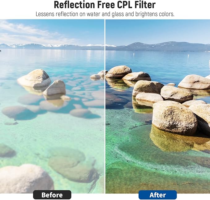 Neewer 49mm ND Lens Filter Kit: UV, Lens Hood and Lens Cap Compatible - Image 4