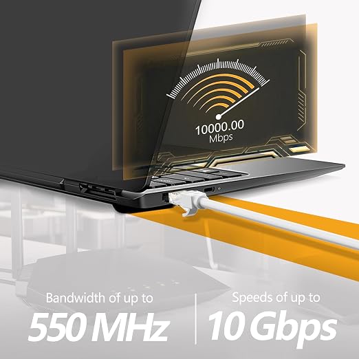 Ethernet Cable 75ft For Cat6/Cat5E, 10Gbps Compatible - Image 6