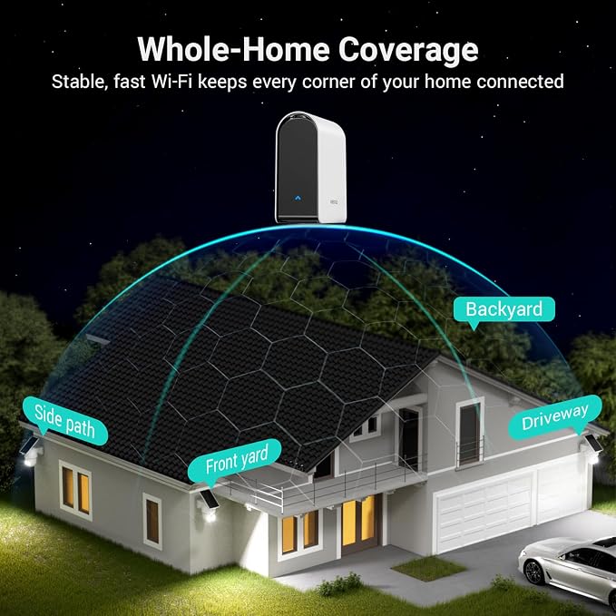 ANSQUE Security Cameras Wireless Outdoor Home System, 2 Camera Kit, No - Image 9