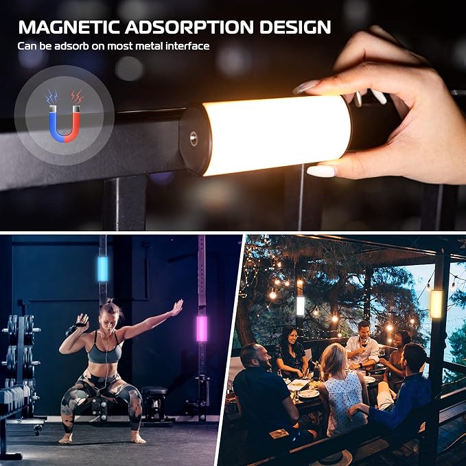 ULANZI RGB Light Wand, 360° Full Color Magnetic Mini Light Stick - Image 4