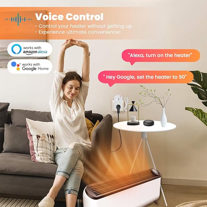 New Generation! Briidea Smart WiFi Temperature Control Outlet Compatible - Image 3