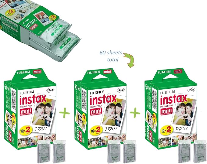 Fujifilm Instax Mini 12 Instant Camera Pastel Blue and Fuji Film Value Pack - Image 4