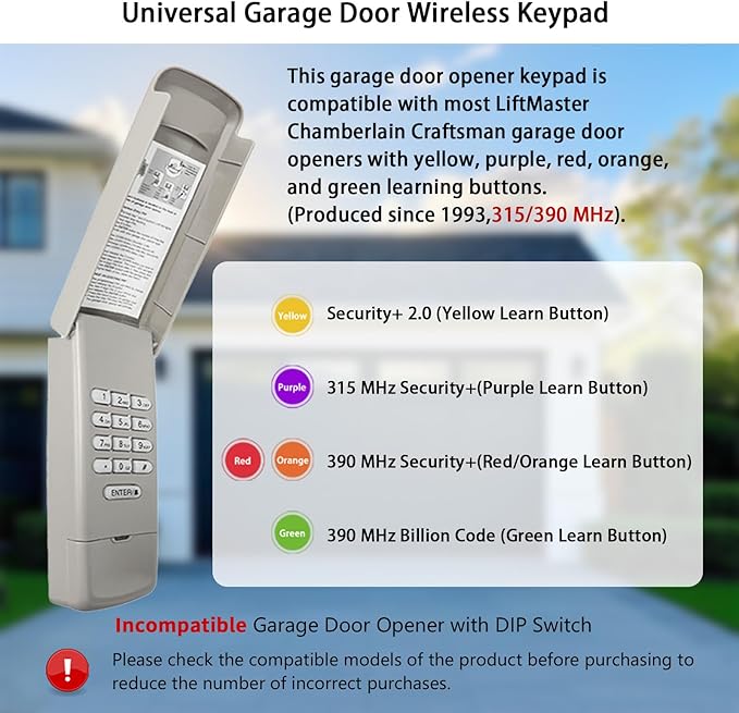 Garage Door Opener Keypad Replacement - Image 3