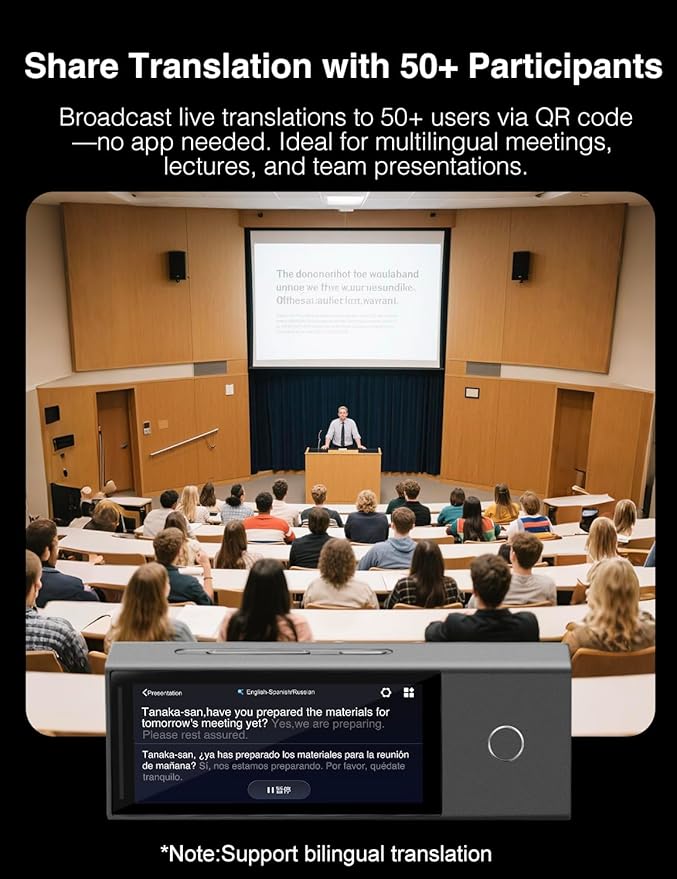 Timekettle X1 AI Interpreter Hub — 40-Language, Two-Way Translation Device - Image 3