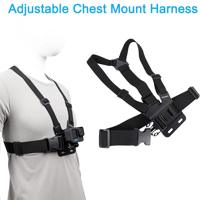 Accessories Set for GoPro Hero 13/12/11/10/9/8/7/6/5/4/Mission 1 Pro, New Quick - Image 4