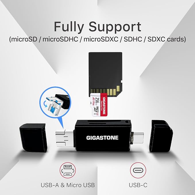 【5-Years Data Recovery】 GIGASTONE 512GB SD Card - Image 2