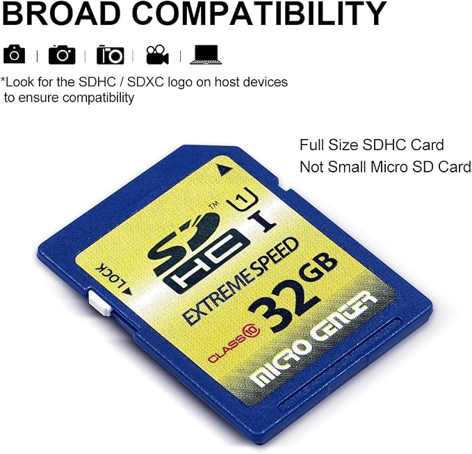 INLAND 32GB Class 10 SDHC Flash Memory Card Standard Full Size SD Card USH-I U1 - Image 4