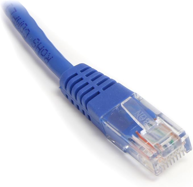 StarTech 15 FT Blue Molded CAT5E UTP Patch Cable - Image 2