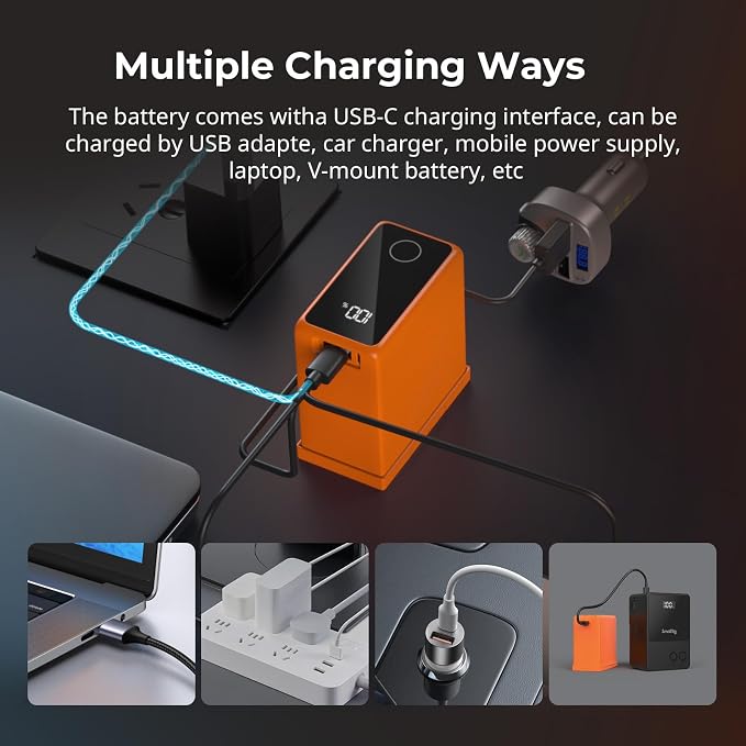 SMALLRIG 10500mAh Replacement USB-C Battery - Image 5