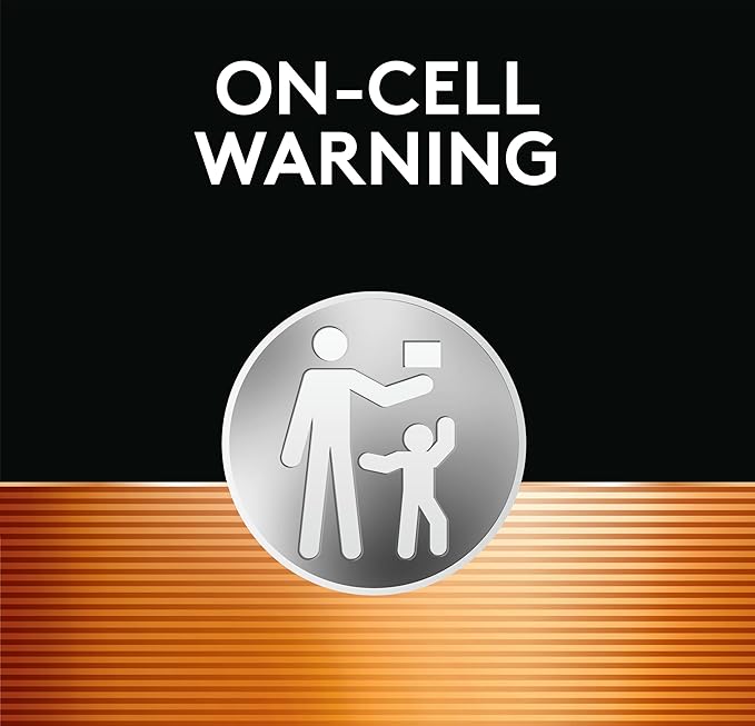 Duracell CR2032 Lithium Battery 3 Volt, Child Safety Features, Compatible - Image 7