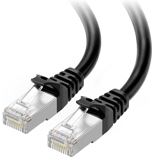 Cable Matters 10Gbps Snagless Shielded Cat 6A Ethernet Cable - 5ft by CableMatters
