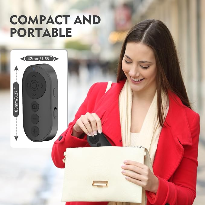 Remote Control for TikTok, Wireless Remote Camera Control Shutter - Image 7