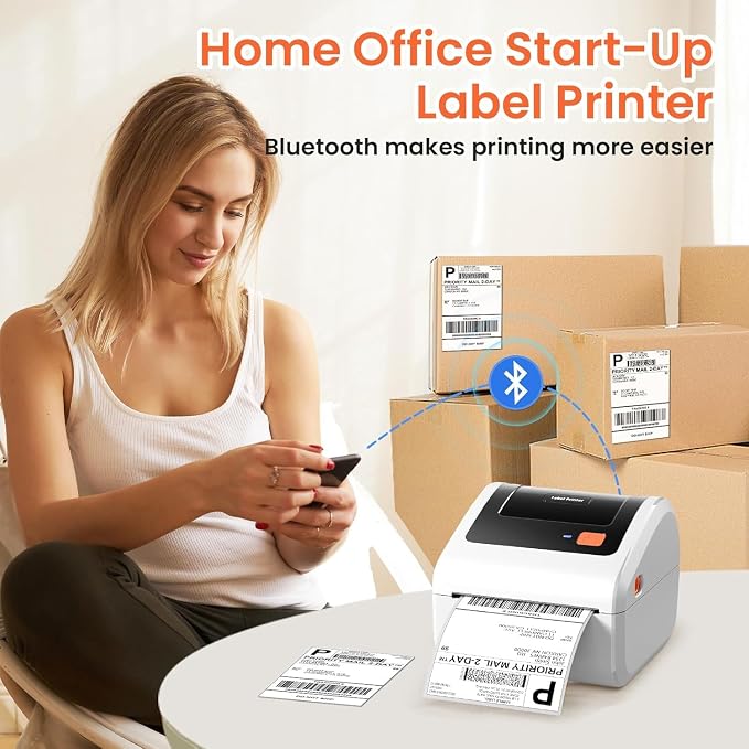 Bluetooth Shipping Label Printer - Image 3